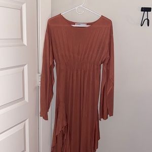 Free People Knit Ruffle Maxi